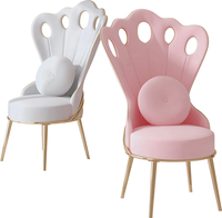 Chaise de salon moderne et meubles de comptoir de chaise d'ongle avec le matériel de MDF pour l'usage d'hôtel de centre commercial de magasins de beauté