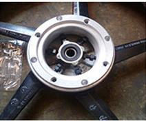 Cơ chế Phanh đĩa, phanh trống thay đổi thành Phanh thủy lực đĩa, xe máy phổ thông - Product Image 5