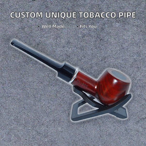 Pipe à tabac de type courbé avec finition laquée personnalisée, fabrication de qualité supérieure, vente en gros en Chine - Product Image 2