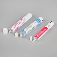 Tube presseur en aluminium vide pour crème pommade