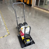 Compacteur vibrant à essence autoporté haute efficacité 70 kg 15 kN pour le compactage des routes en asphalte