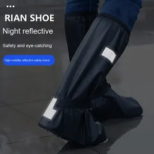 ملابس خارجية رجالية ونسائية مقاومة للماء ومقاومة للانزلاق سميكة خارجية عالية الأنبوب محمولة - Product Image 4