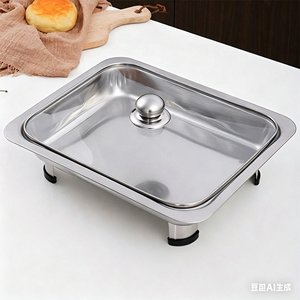 Grille <span class=keywords><strong>de</strong></span> cuisson en acier inoxydable à quatre coins <span class=keywords><strong>pour</strong></span> four, idéale <span class=keywords><strong>pour</strong></span> la vente directe, les restaurants, la maison, le <span class=keywords><strong>camping</strong></span> et les buffets. - Product Image 4