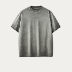 T-shirt Homme Tendance Style Hip Hop Vintage Délavé 100% Coton Coupe Droite Streetwear Imprimé Graphique Respirant Anti-Boulochage Manches Courtes - Product Image 5