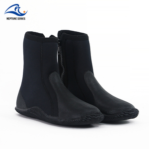 3-7mm Neoprene Diving Shoes with Non-Slip Rubber Sole Nylon and <strong>Silicone</strong> for Snorkeling-Direct From Manufacturer - Product Image 1