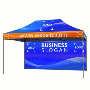 Tente de salon portable de haute qualité 10x10 pieds (3x3 m) en aluminium et acier, tente pliante pour exposition publicitaire en plein air - Product Image 5