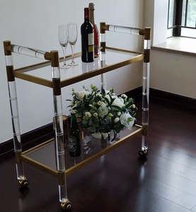 Vendita calda Personalizzabile di Rotolamento del <span class=keywords><strong>Carrello</strong></span> Liquore Acrilico <span class=keywords><strong>Carrello</strong></span> Oro Acrilico Bar <span class=keywords><strong>Carrello</strong></span> - Product Image 5