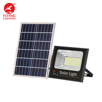 Luces Solares LED de Exterior de 35W con Control Remoto, Regulables, Multicolores, con Ángulo de Haz de 120° para Jardín