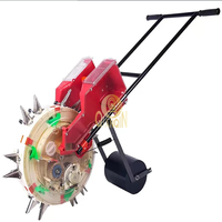 Semoir manuel à pousser pour jardin, machine à planter pour soja, arachides, maïs, coton, soja