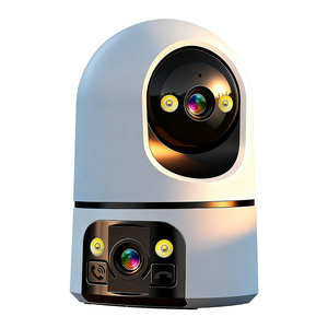 Cámara de Seguridad WiFi de 10MP CMOS para el Hogar, Doble Lente, PTZ Interior, Zoom 5X, Monitor para Bebés y Mascotas, Audio Bidireccional, Visión Nocturna en la Nube - Product Image 1
