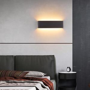 Lámpara de Pared LED para Dormitorio, Control Remoto Inteligente 2.4G, Luz de Tres Tonos, Lámpara de Pared Larga para Hotel, Lámpara de Pared Interior - Product Image 2