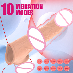 <span class=keywords><strong>Dildo</strong></span> Gigante Suave y Realista con Textura de Piel Genuina de Silicona Líquida Gruesa, Juguetes Sexuales para Adultos para Parejas con Potente Ventosa de Succión - Product Image 2