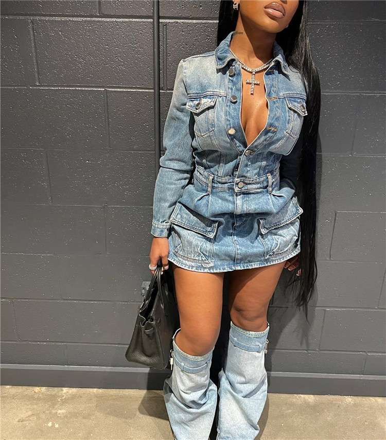 Dress with Jeans Y2K: Stylish Winter Outfits Redefined