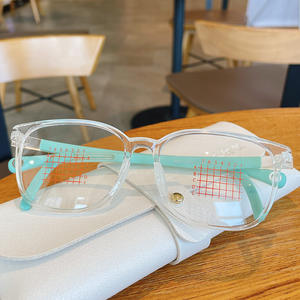 Lunettes rectangulaires pour enfants 5802 Tr90, monture souple Plano pour les tout-petits et les étudiants atteints de myopie - Product Image 4