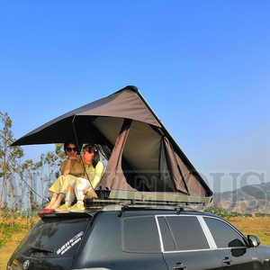 <span class=keywords><strong>Tente</strong></span> de toit triangulaire personnalisée en <span class=keywords><strong>2</strong></span> <span class=keywords><strong>minutes</strong></span>, facile à installer, <span class=keywords><strong>tente</strong></span> de voiture légère et étanche pour le camping et la randonnée - Product Image 4