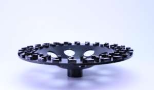 Herramienta de molienda de hormigón con rueda de copa de nuevo estilo negro de <span class=keywords><strong>7</strong></span> <span class=keywords><strong>pulgadas</strong></span> para <span class=keywords><strong>amoladora</strong></span> manual con <span class=keywords><strong>precio</strong></span> de fábrica - Product Image 4