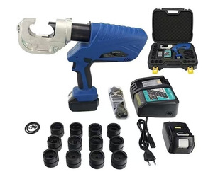 Changjie sacoche outil de sertissage de câble Rechargeable pince hydraulique électrique pour Ez-300 de coupe hexagonale/400 Application Yuhuan - Product Image 6
