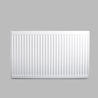 Radiateur hydronique rectangulaire mural en acier pour l'aménagement intérieur moderne - Systèmes CVC Saint-Lawrence