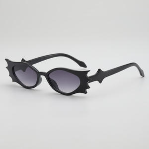 Gafas de Sol de Hip-Hop de Color gelatina nuevo Europeo Americano, <span class=keywords><strong>lentes</strong></span> ópticas UV400, ropa de fiesta de murciélago <span class=keywords><strong>alien</strong></span>ígena divertida para Halloween - Product Image 6