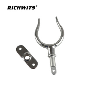 Richwits Stainless Steel Oar Fork 501 Paddle Holder Boat Fitting for Watercraft Rafts <b>Yachts</b> - Product Image 5