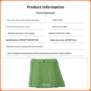 Vente en gros <span class=keywords><strong>Matelas</strong></span> de <span class=keywords><strong>plage</strong></span> gonflable en TPU Canapé gonflable Sac de couchage pour la sieste Festival de musique Lit de camping simple portable - Product Image 2