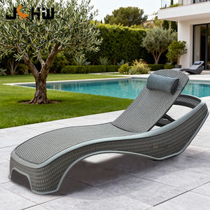 Silla de Playa Moderna de Plástico para Exteriores, <span class=keywords><strong>Tumbona</strong></span> para Jardín, Patio, Hotel, Villa, Piscina, en Oferta - Product Image 2