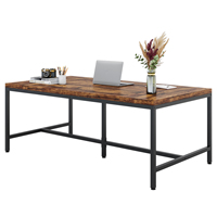 Tribesigns Table de réunion de conférence 6FT Rectangle Executive Desk Table de bureau à domicile Boss Executive Desk