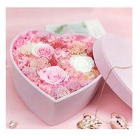 Boîte à fleurs en papier faite à la main au design moderne et original avec gaufrage et pelliculage mat pour fleurs