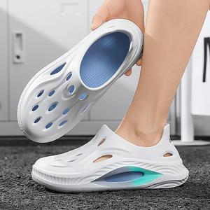 Zapatos con Orificios para Hombre, Modelo 2025, Deportivos, de Secado Rápido, Casuales, Antideslizantes, Resistentes al Desgaste, para Senderismo, Vadeo, Estilo Baotou - Product Image 4