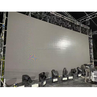 Écran d'affichage vidéo mural LED couleur plein format P2.9 pour extérieur, étanche IP65, résolution 4K, luminosité 4500 cd/m², lisible en plein soleil