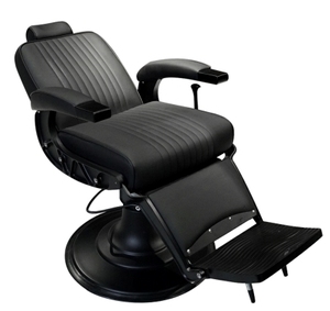 Fauteuil de salon minimaliste et épuré avec structure en alliage d'aluminium robuste, fonction semi-inclinable, pour chaîne de salons de luxe et salons de beauté. - Product Image 2