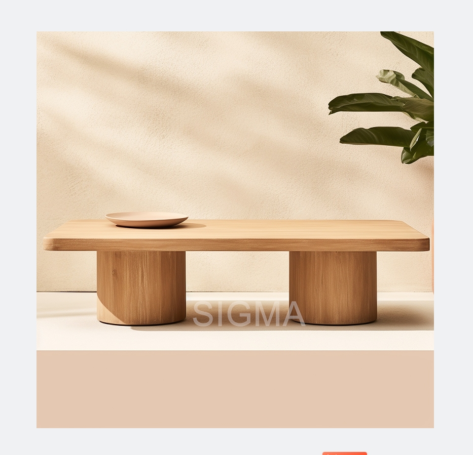 New Arrival Luxury Outdoor Patio Furniture Side Table Teak Coffee Table Solid Teak Wood Coffee Table
