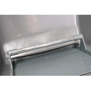 Anti Static Eco-Friendly Slim Design Covered Rectangular Plastic Strip <strong>Smoke</strong> Exhaust Vent Garbage <strong>Bin</strong> for Park School Office - Product Image 4