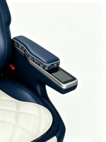 Siège de capitaine de luxe pour MPV avec massage et chauffage, siège de voiture inclinable en cuir Nappa premium pour Van et Sprinter