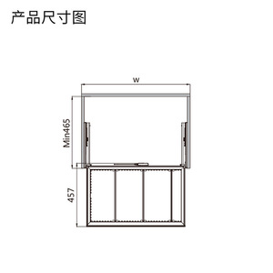 Clothing Organizer Pull Out Basket Rectangle PP Durable Foldable Shoe Storage <b>Drawer</b> With Rebound Rails Entryway - Product Image 4