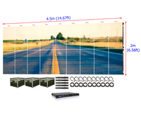 Pantalla LED de Pared para Interiores P2.604 de 2.6mm para Eventos con HDR10+, Brillo de 1500-1600cd y 5 Años de Garantía