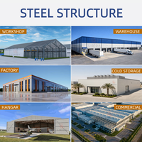 Construcción de Estructuras de Acero para Talleres, Edificios Prefabricados, Inmobiliarias