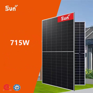 Modules solaires photovoltaïques bifaciaux de type N Sunplus Premium 715W pour centres commerciaux et supermarchés - Product Image 1