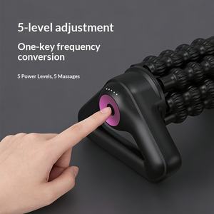 Masseur musculaire triangulaire portable <span class=keywords><strong>TODO</strong></span> HM-030B avec télécommande sans fil pour thérapie par percussion corporelle - Product Image 5