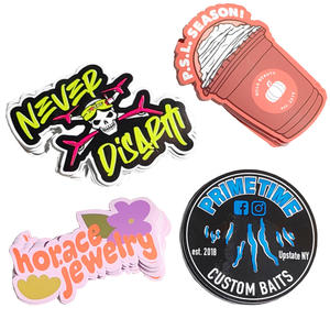 कस्टम उच्च गुणवत्ता मुद्रण वाटरप्रूफ pvc विनाइल कस्टम स्टिकर चिपकने वाला लेबल लोगो डिजाइन यूव प्रूफ डाई कट स्टिकर - Product Image 4