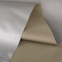 Tissu taffetas 100% polyester enduit d'argent 190T pour tente, parapluie, sacs de transport, housses anti-poussière, imperméables
