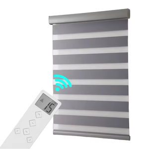 Persianas Enrollables Motorizadas SAMADHI, Persianas Opacas Inteligentes con Control Remoto Eléctrico Alexa, Tipo Zebra Día y Noche para Ventanas - Product Image 3