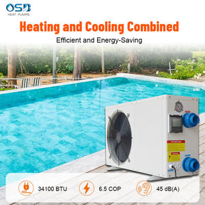 Pompe à chaleur <span class=keywords><strong>solaire</strong></span> électrique pour <span class=keywords><strong>piscine</strong></span> R32 220V 35KW, chauffe-eau pour <span class=keywords><strong>piscine</strong></span>, pour hôtel et usage domestique, sans réservoir, application intelligente - Product Image 2