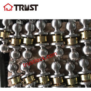 TRUST 4371-SS工場売れ筋グレード2ドアロック玄関ドアノブ低価格 - Product Image 5