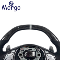 Volant en fibre de carbone personnalisé pour Mercedes-Benz Classe A W175 E350 C63 W204 E63 CLS63 SLK55 AMG (2012-2015) CLA