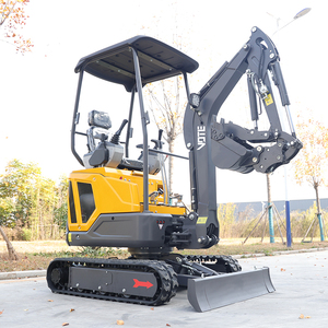Miniexcavadora VTW-16 de 1.6 Toneladas, Excavadora Pequeña con Motor Kubota, Excavadora Compacta con Giro Lateral y Accesorios Hidráulicos - Product Image 3