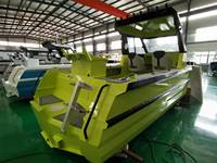 Yacht à voile en aluminium avec cabine à toit rigide de 6 m, nouvelle conception 2023, bateau de pêche avec moteur hors-bord