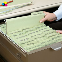 11 Pt. Lettres de stock renforcées robustes assorties à 3 onglets dossiers suspendus colorés dossiers de suspension en papier