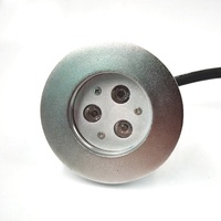 Yaokingled YK-UW101 316L Edelstahl 24V IP68 Wasserdichter Mono Weiß RGBV+ 9W LED Unterwasser-Spotstrahler 10-Grad-Strahl Fontänenbeleuchtung