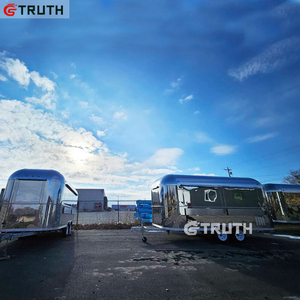 Sự thật Úc tiêu chuẩn bánh mini được trang bị BBQ van TACO thép không gỉ thực phẩm Xe tải cổ điển thực phẩm di động Trailer - Product Image 6